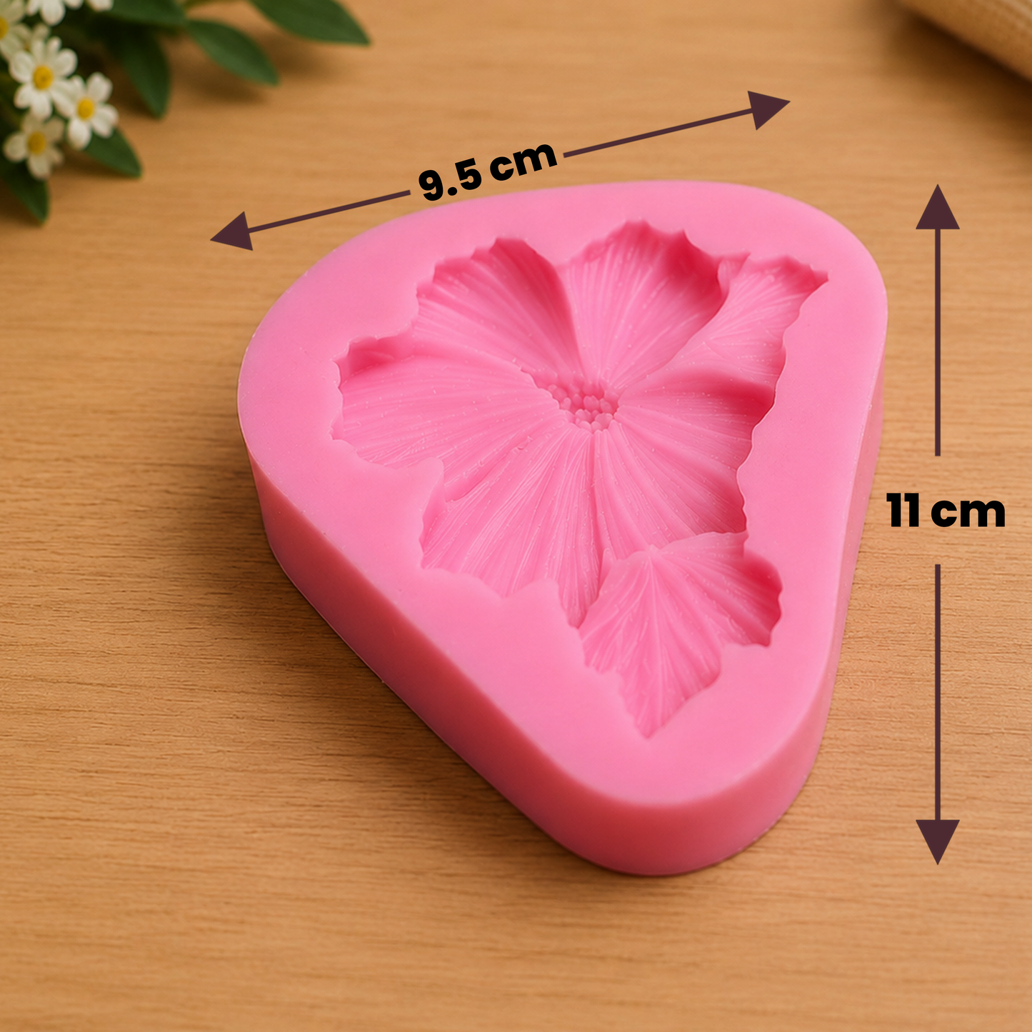 Hibiscus Bloom Silicone Mold | CFM448