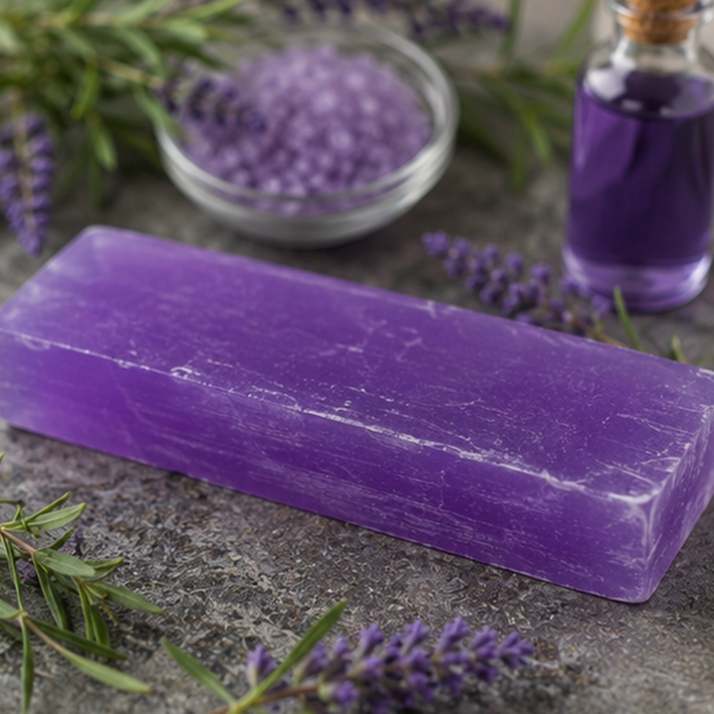 Lavender Super Premium Range Soap Base SPB026