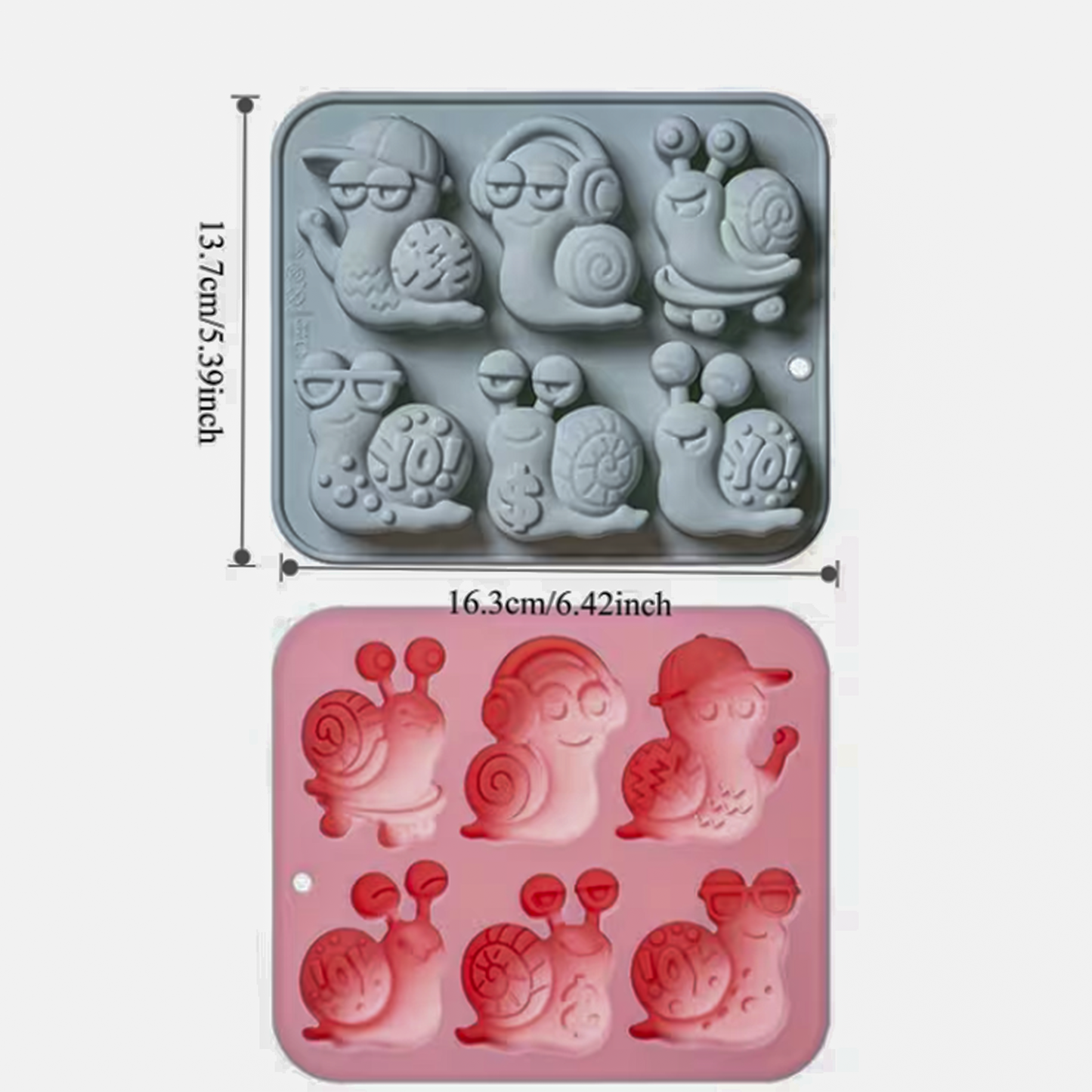 Cute Snail Silicone Mold | SSM307