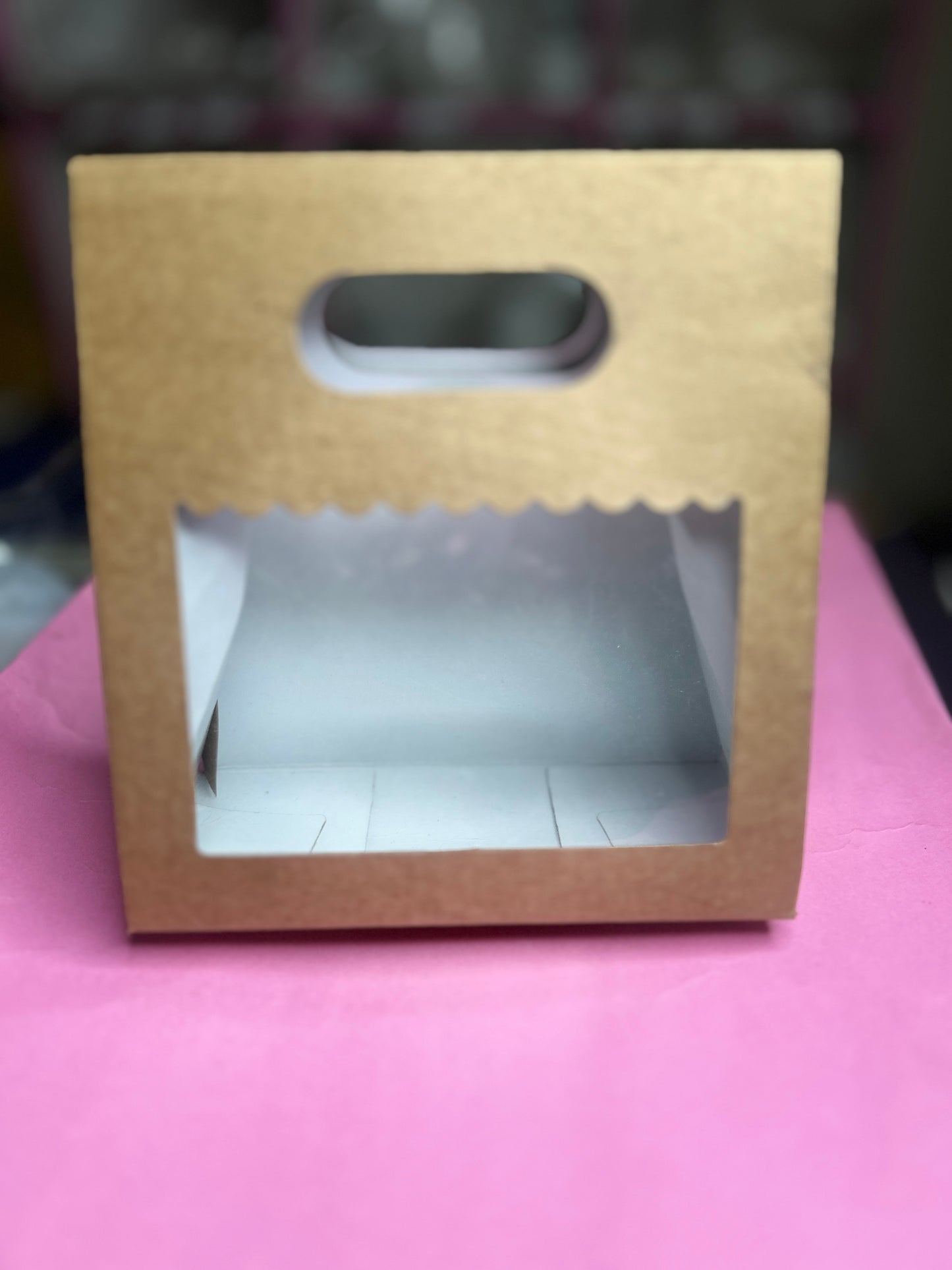 Brown Display Small Box 20x19x9 cm PM104