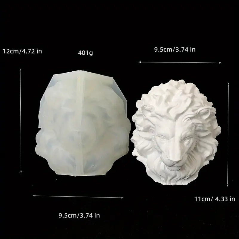 3D Lion Mold  WCM627