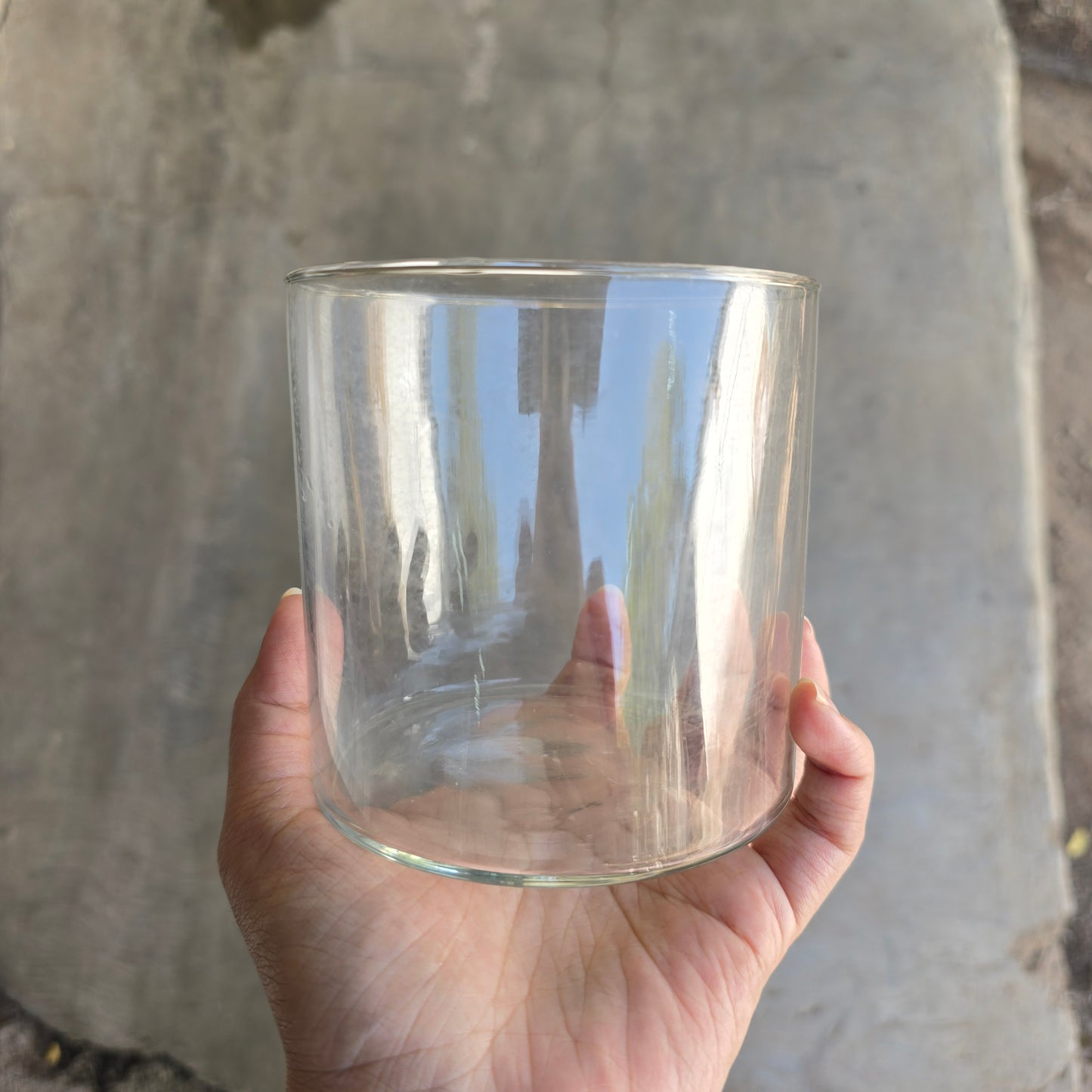 700ml Transparent Jumbo Glass Jar PM351