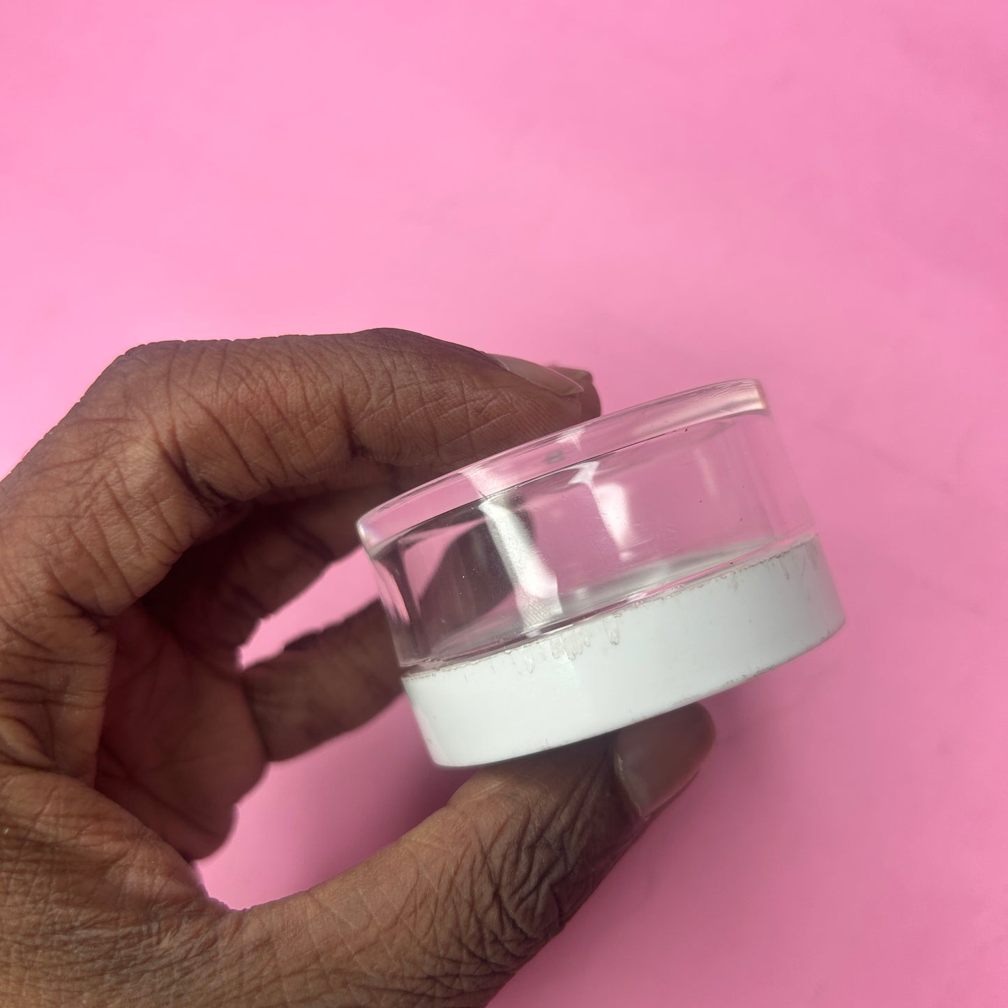 25g Acrylic Jar White Cap PM088
