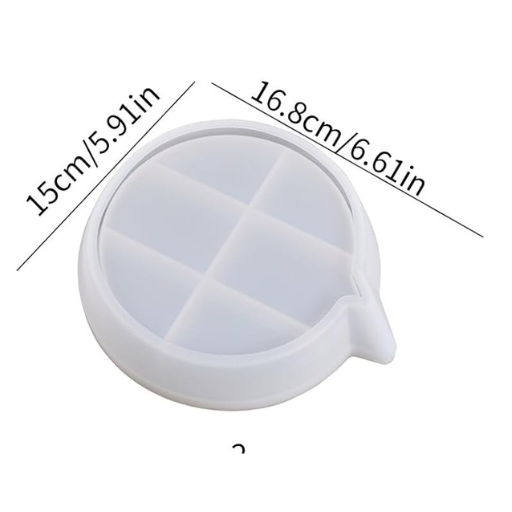 Round Tray Silicone Mold ARM392