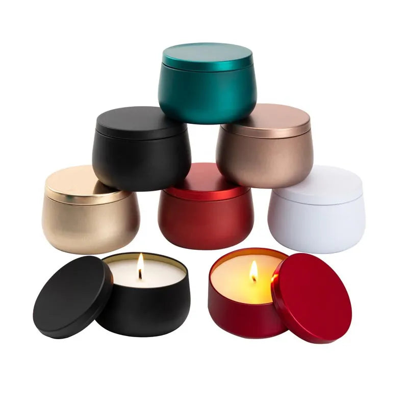 Tin Metal Cans Luxury 6 PCS PM354