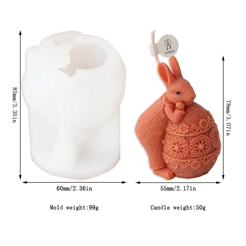 Bunny On egg WCM467