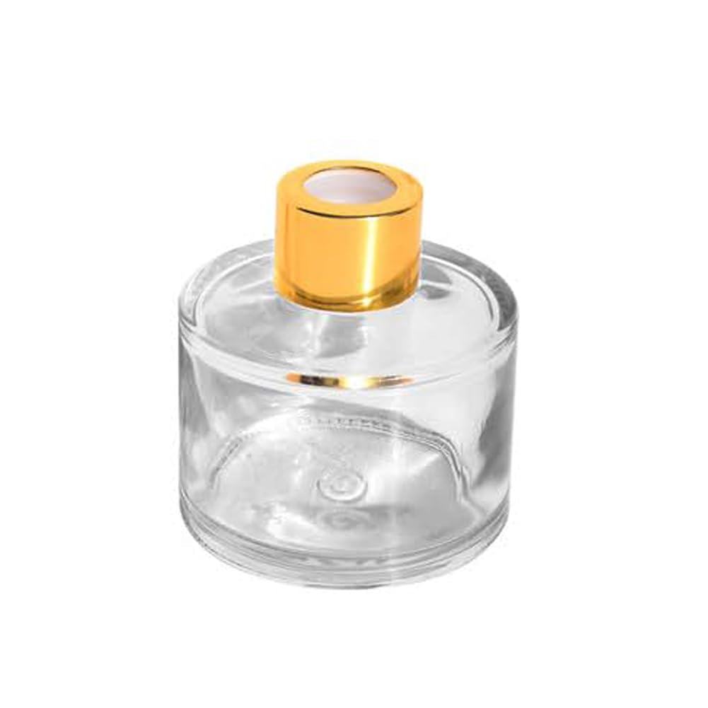 Diffuser Glass Bottle with Gold Cap 4PCS PM383-PM384