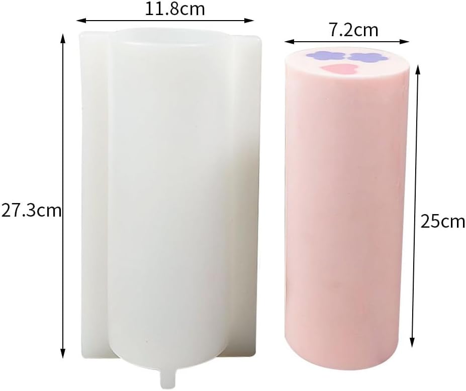 Round Tube Soap Mold SSM238