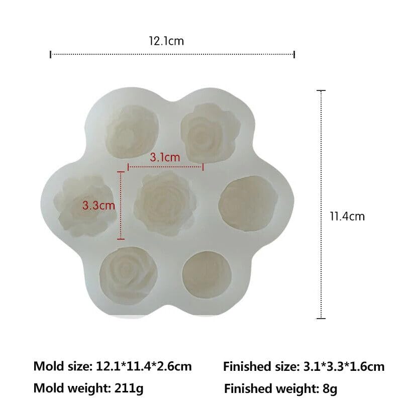 Cactus Decor 7 CFM265 - 7 Flower Decor CFM203 2 Mold PCS Offer Price