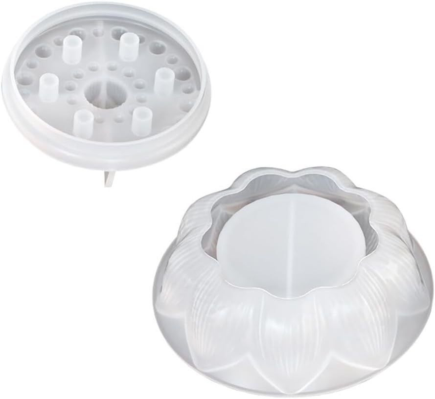 Lotus Jar Silicon Mold ARM386