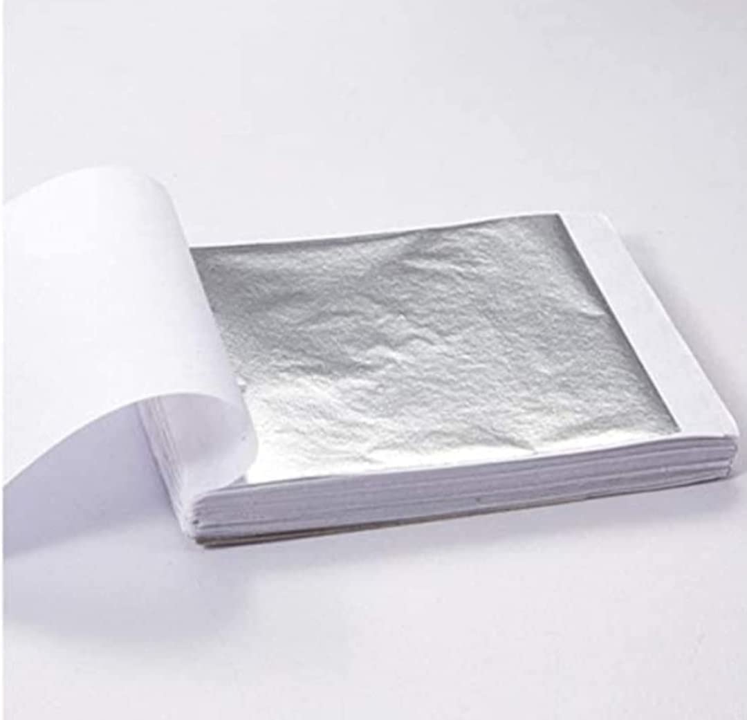 Foils - Gold, Silver, Bronze varak sheet / AFF007-AFF008 (pack of 10)