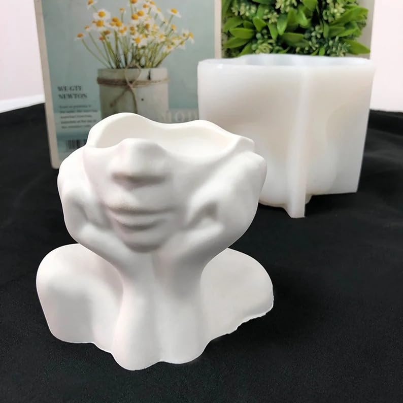 Empty Head Planter Mould WCM362