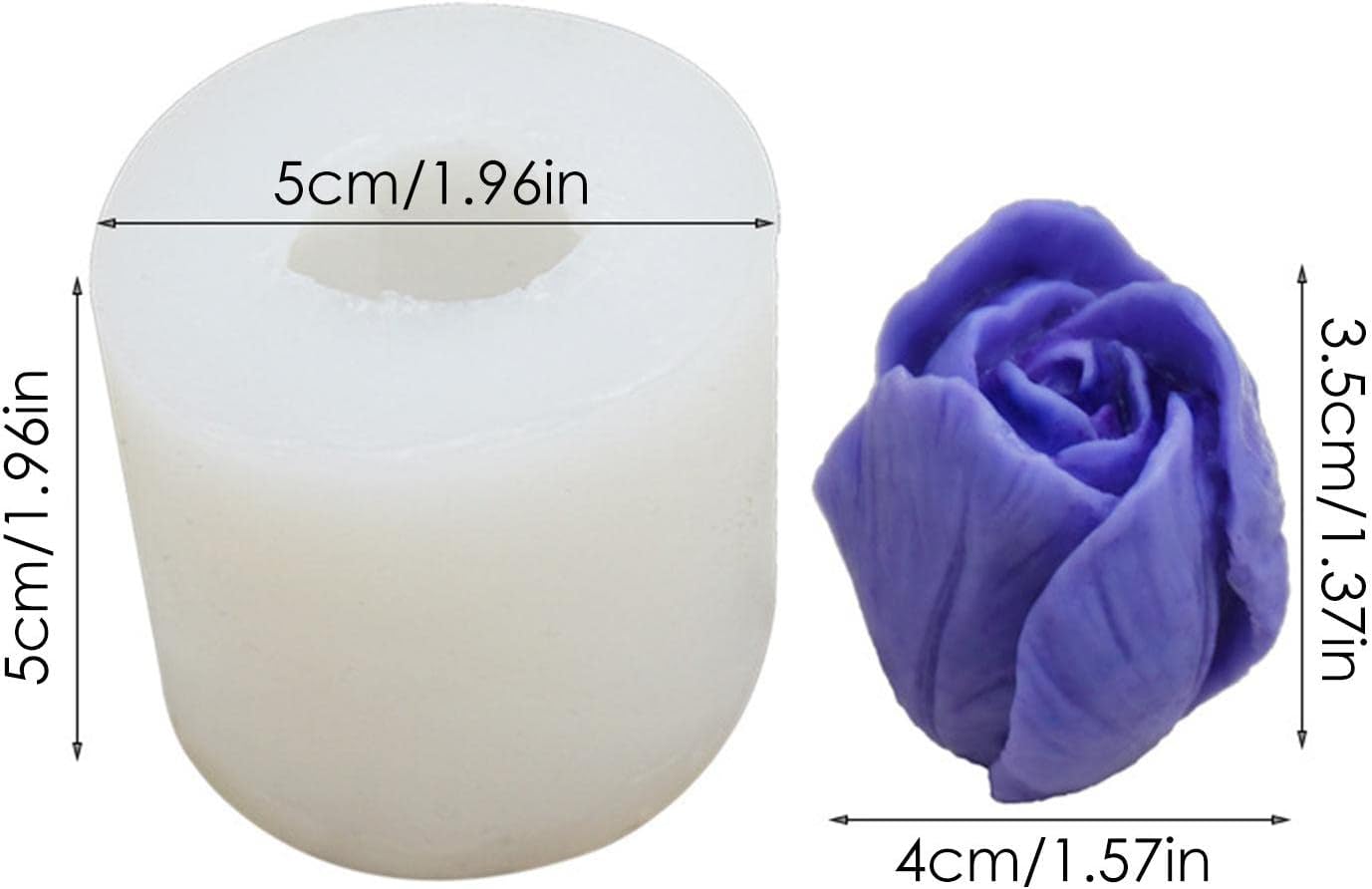 Tulip Candle mold WCM606
