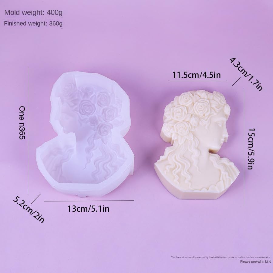 Goddess Silicone Mold WCM505