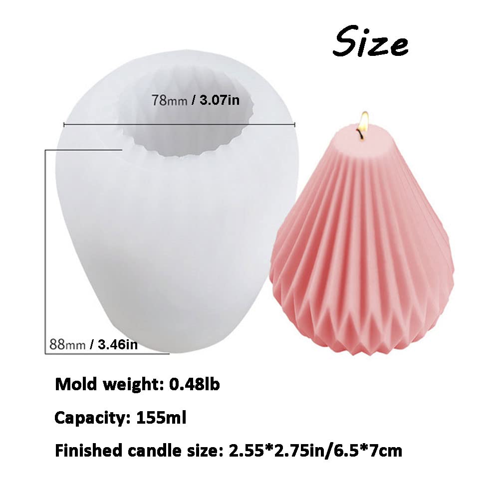 Stripped Vase Pillar WCM305