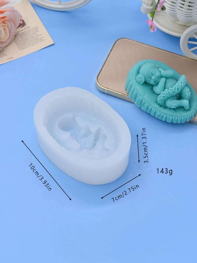 Sleeping Baby Shaped (OW) SSM233