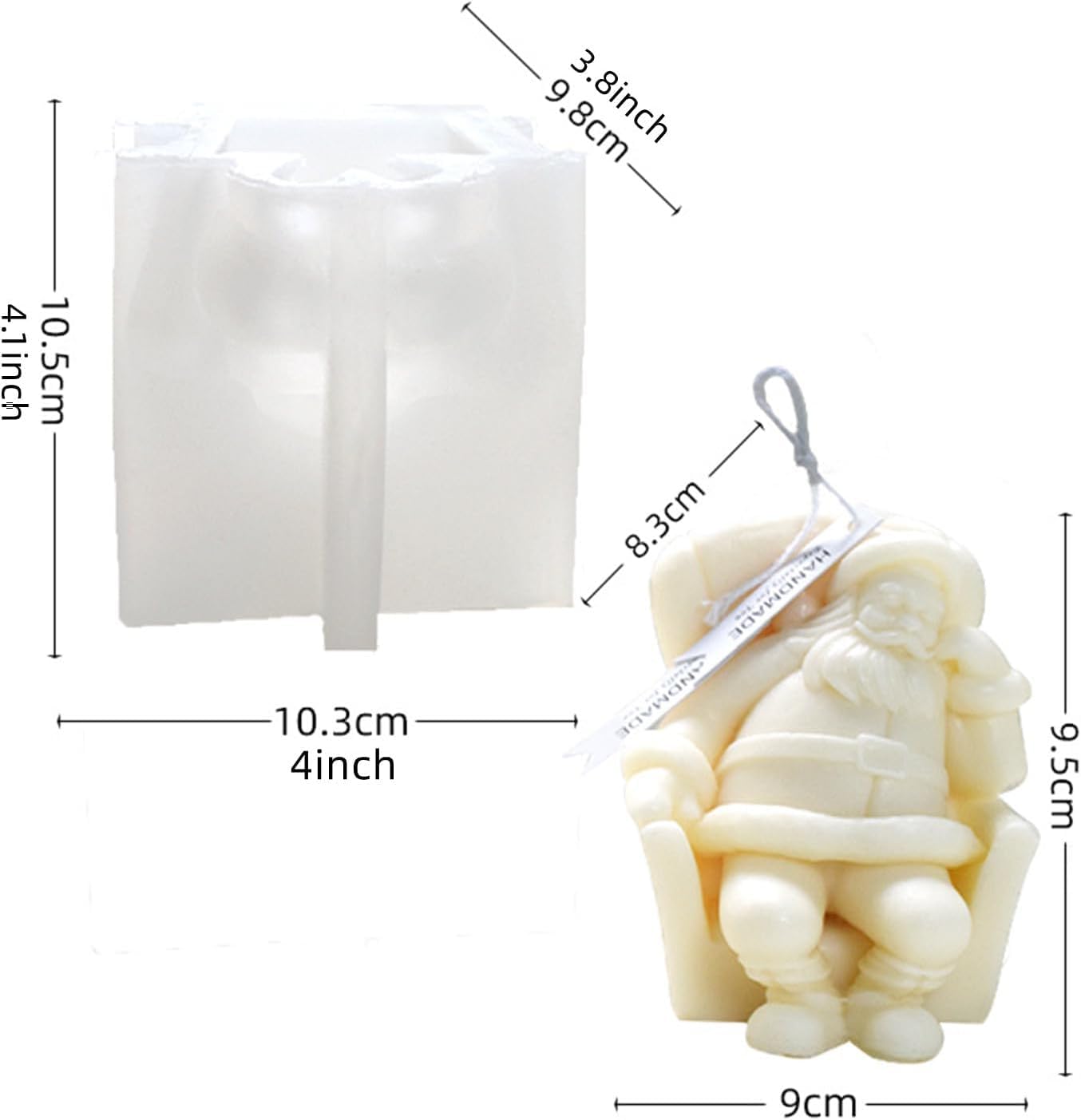 Gnome Santa Claus WCM379