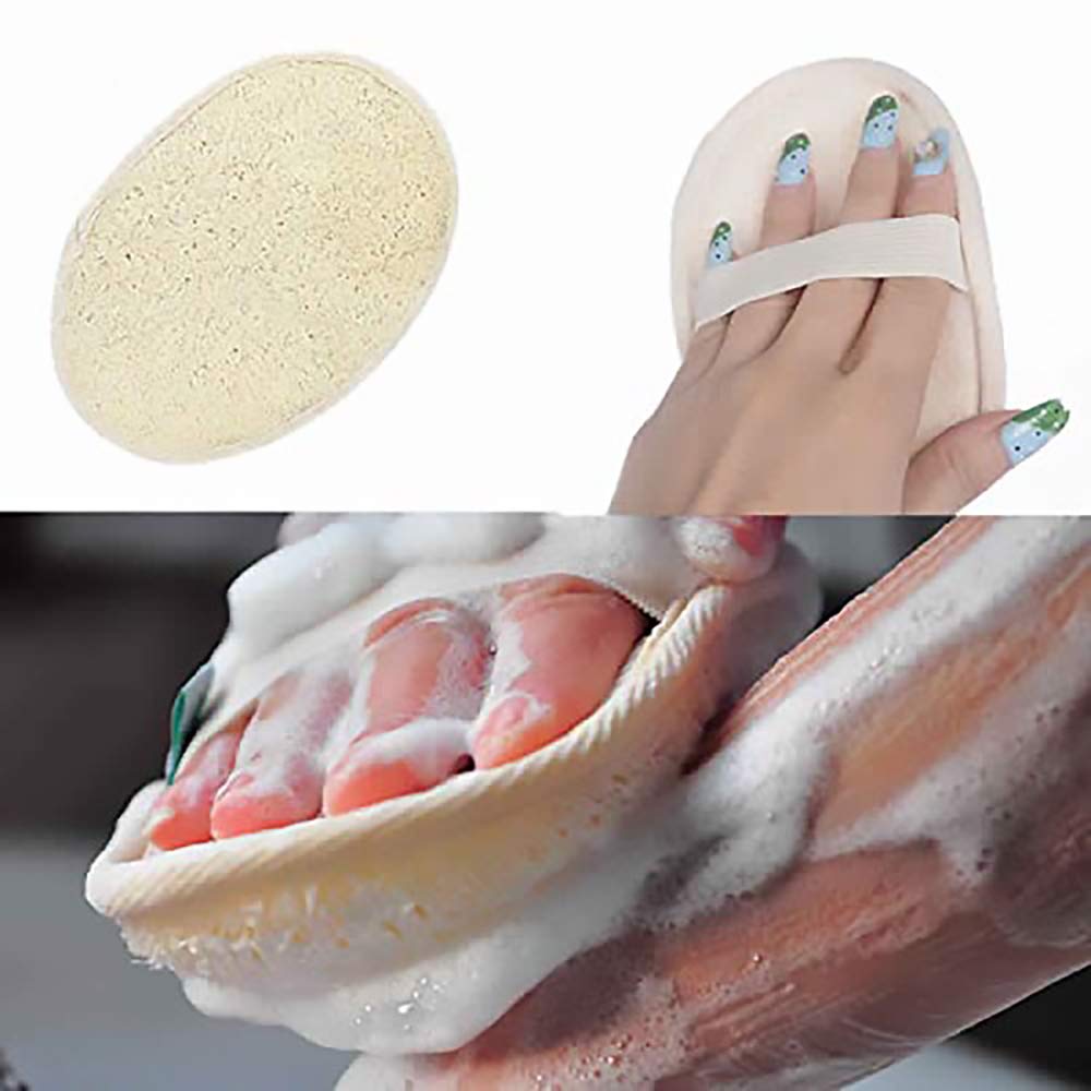 Disposable Oval Loofah 100pcs LO003