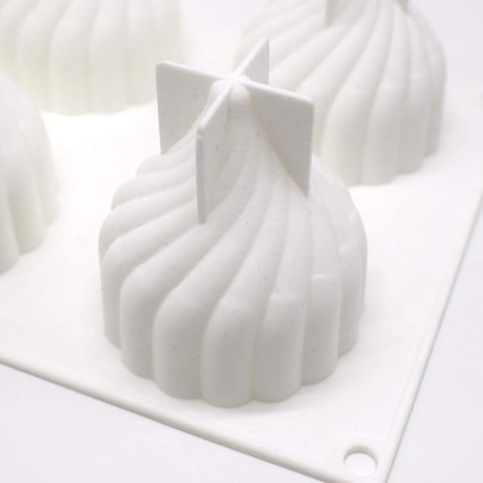 Spiral Modak 6 Cavity Mold WCM670