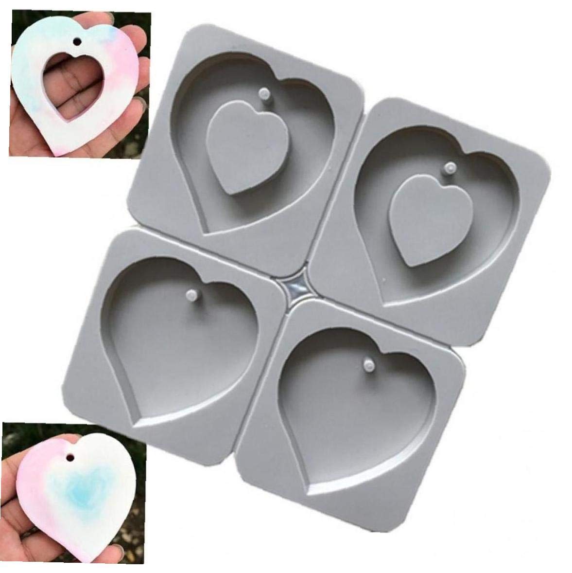 Heart & Heart Hole Wax Sachet SSM054