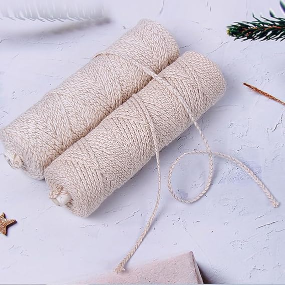 Braided Wick 24 strands 135 meters Best for Jar Candl BWR001