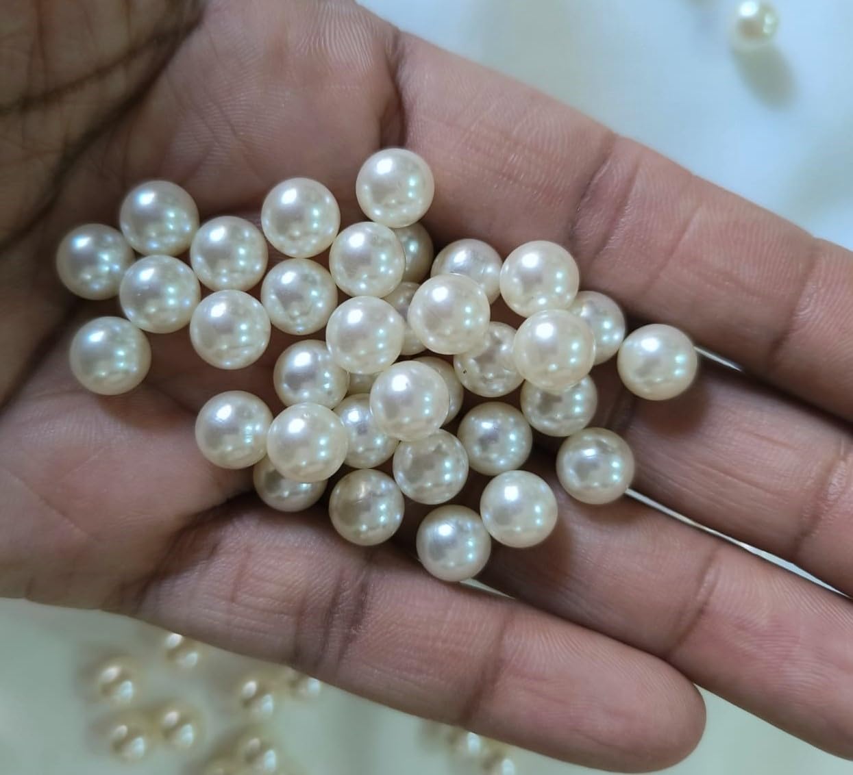 Pearls White,Silver,Golden 100gram | ARA028-ARA029-ARA030
