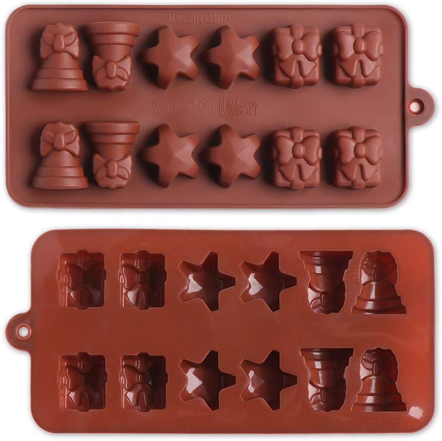 Giftbox Star Bell Mold CFM367