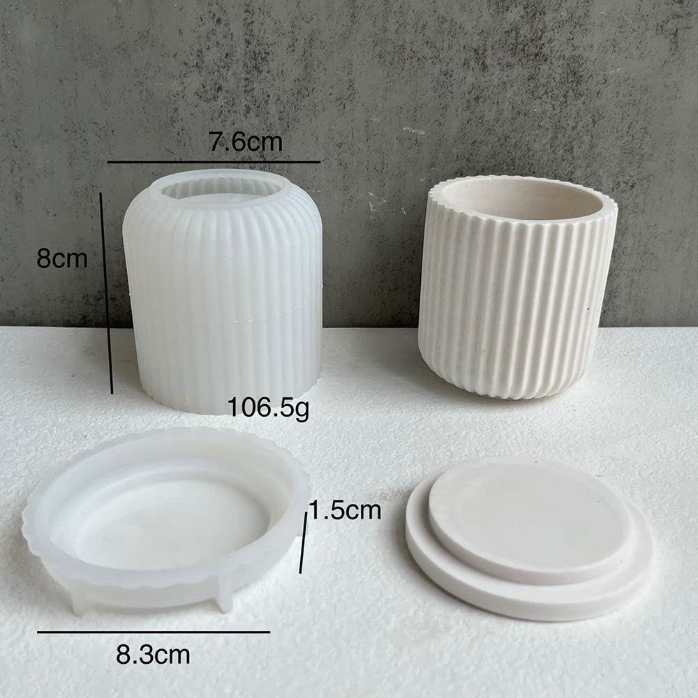 Strip Tall Jar ARM289