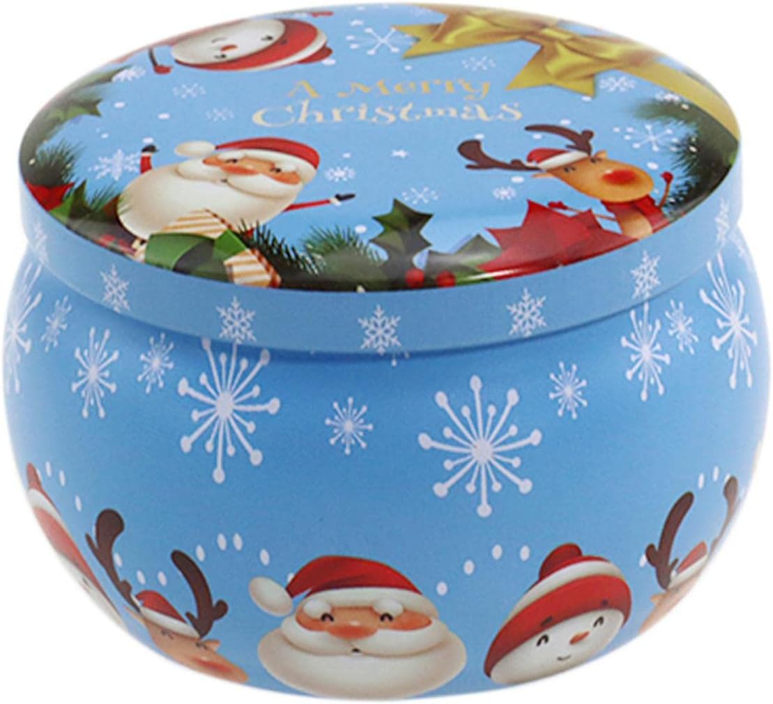 Tin Box Christmas Pack Of 12 (4 Pieces of each color) PM307