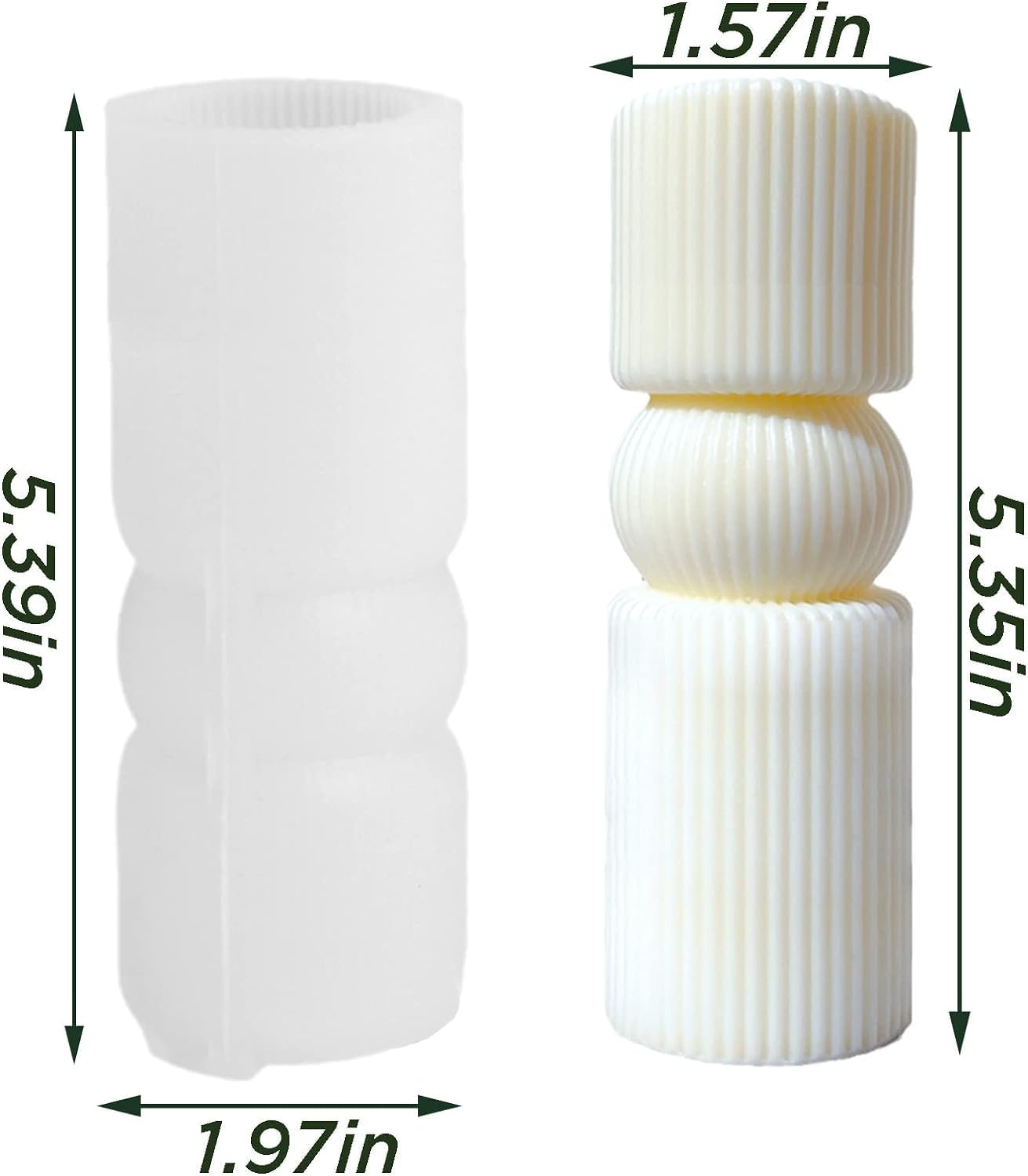 Pillar Ball Candle WCM298