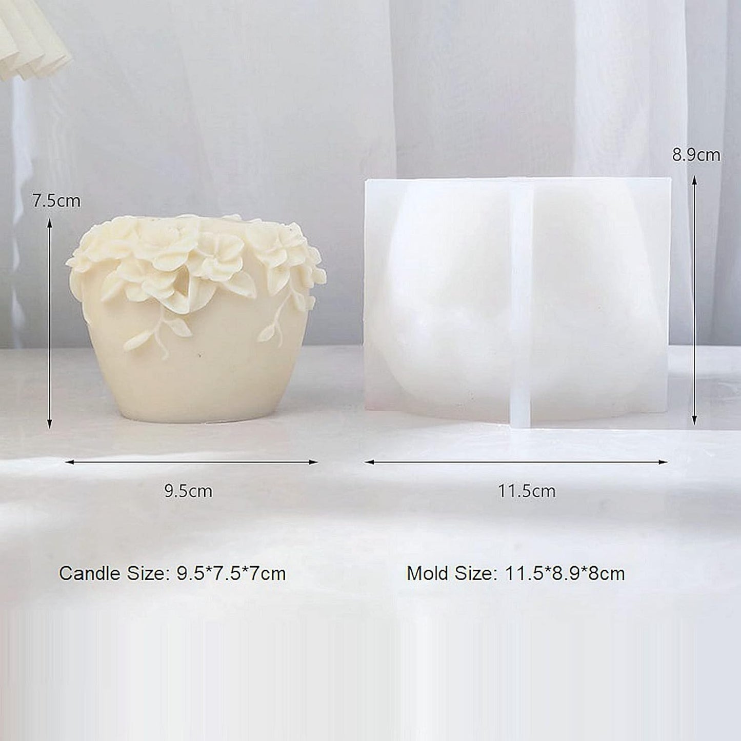 3D Rangla Flowers WCM424