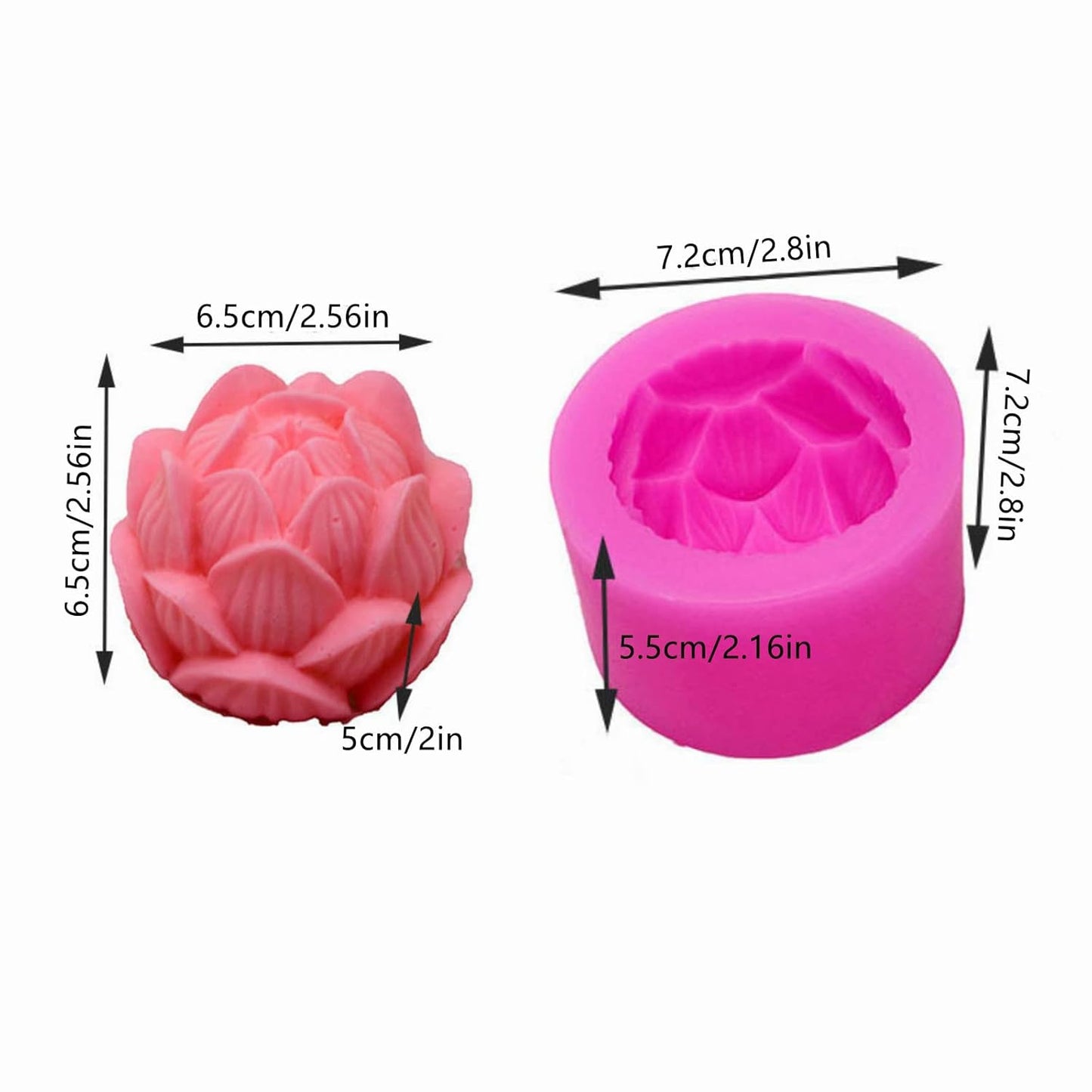 Lotus Sculpture Mold WCM270 (OWN)