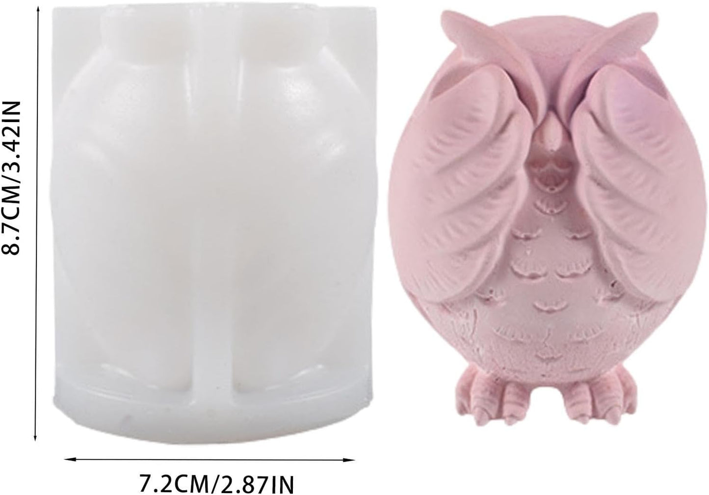 3D Owl Bird I WCM385