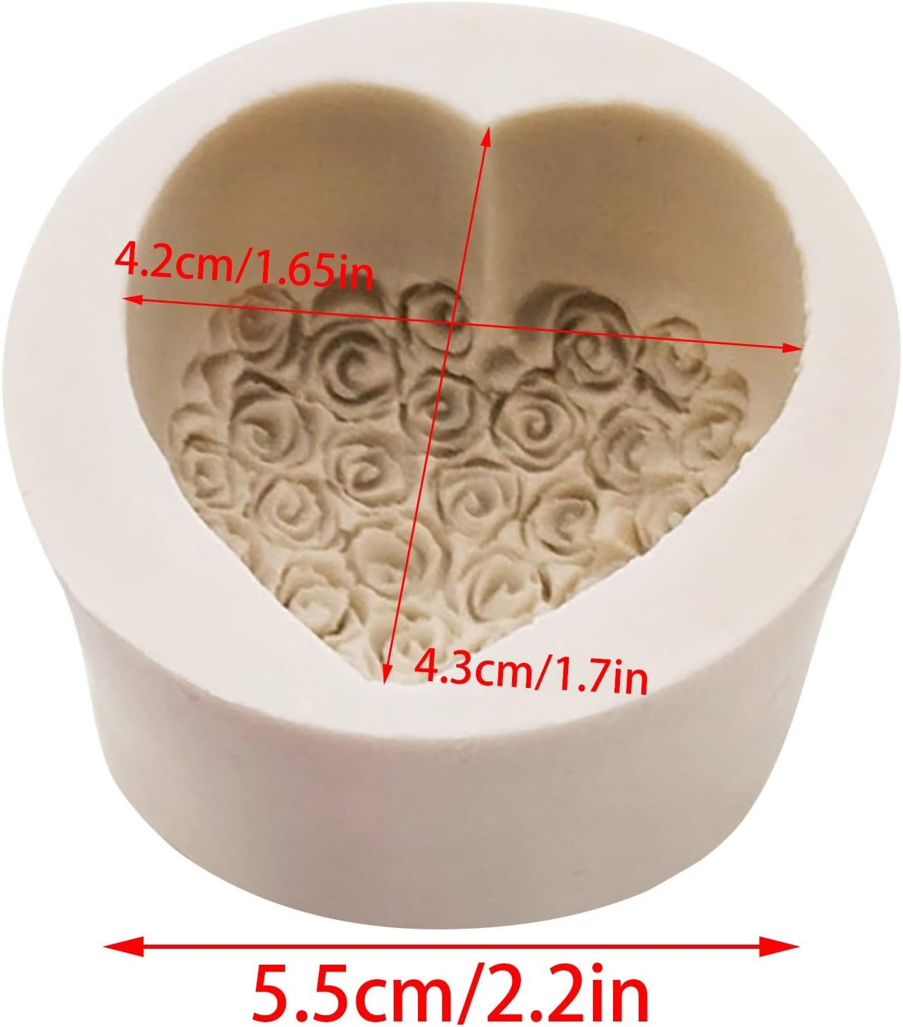 Rose Mini Heart WCM244