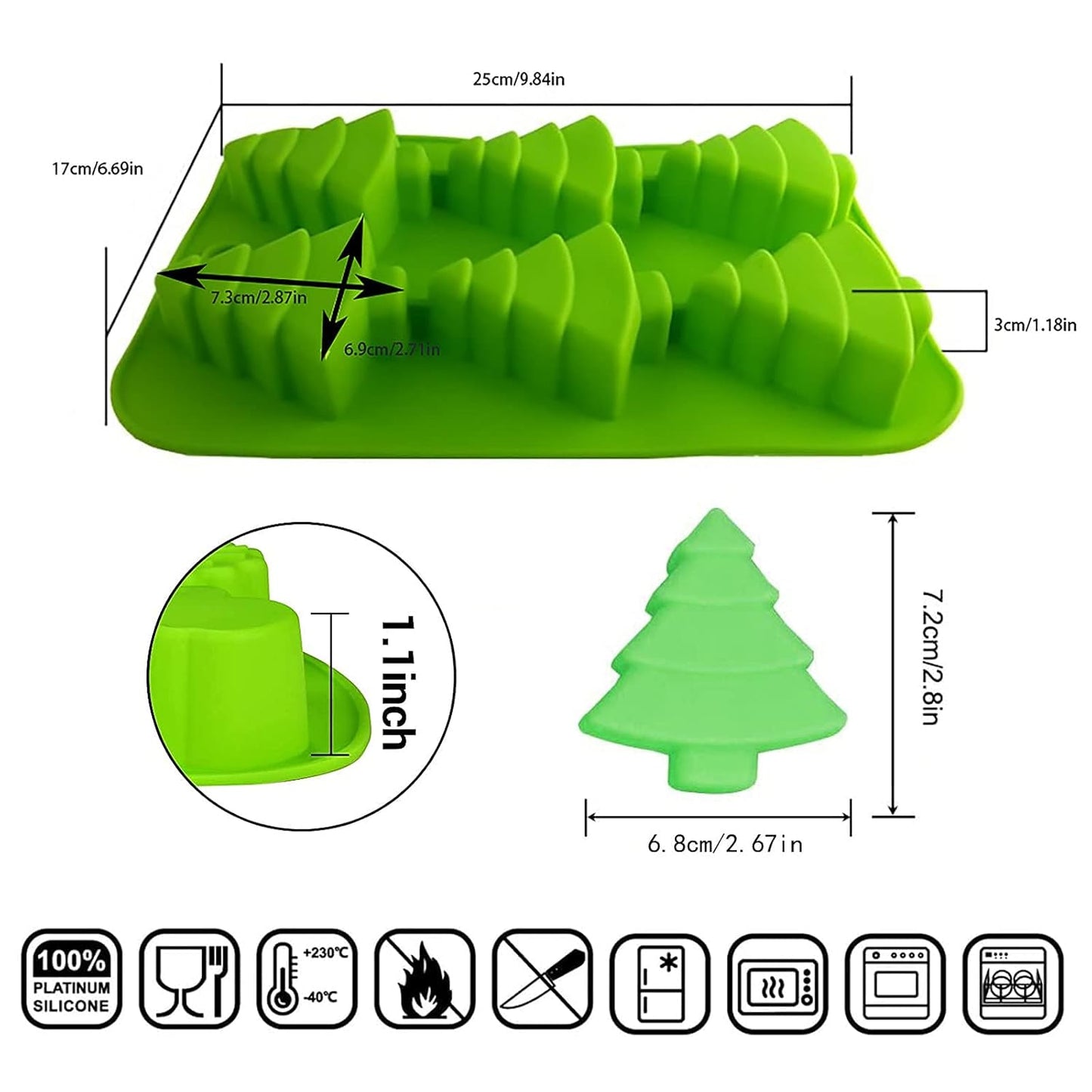 Christmas Tree Mould SSM069