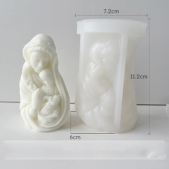 Virgin Mary with Baby WCM253 - MATIN IMPEX