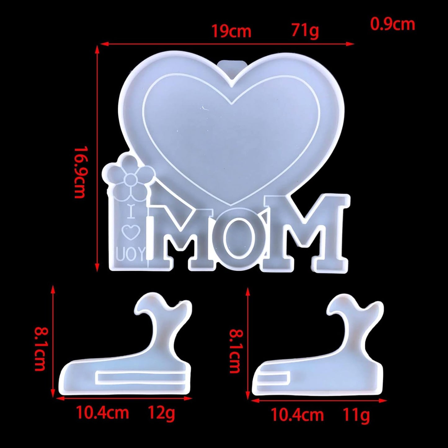 Mom Photo Frame Mold ARM281