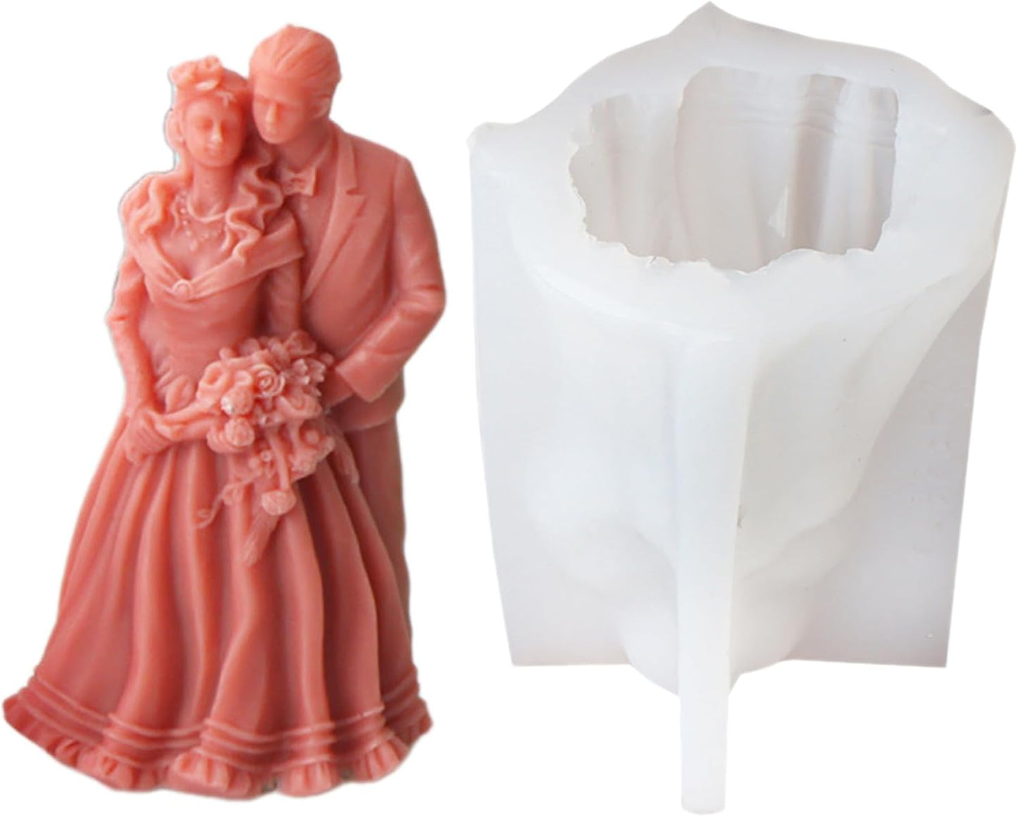 Groom and Bride Mold WCM671