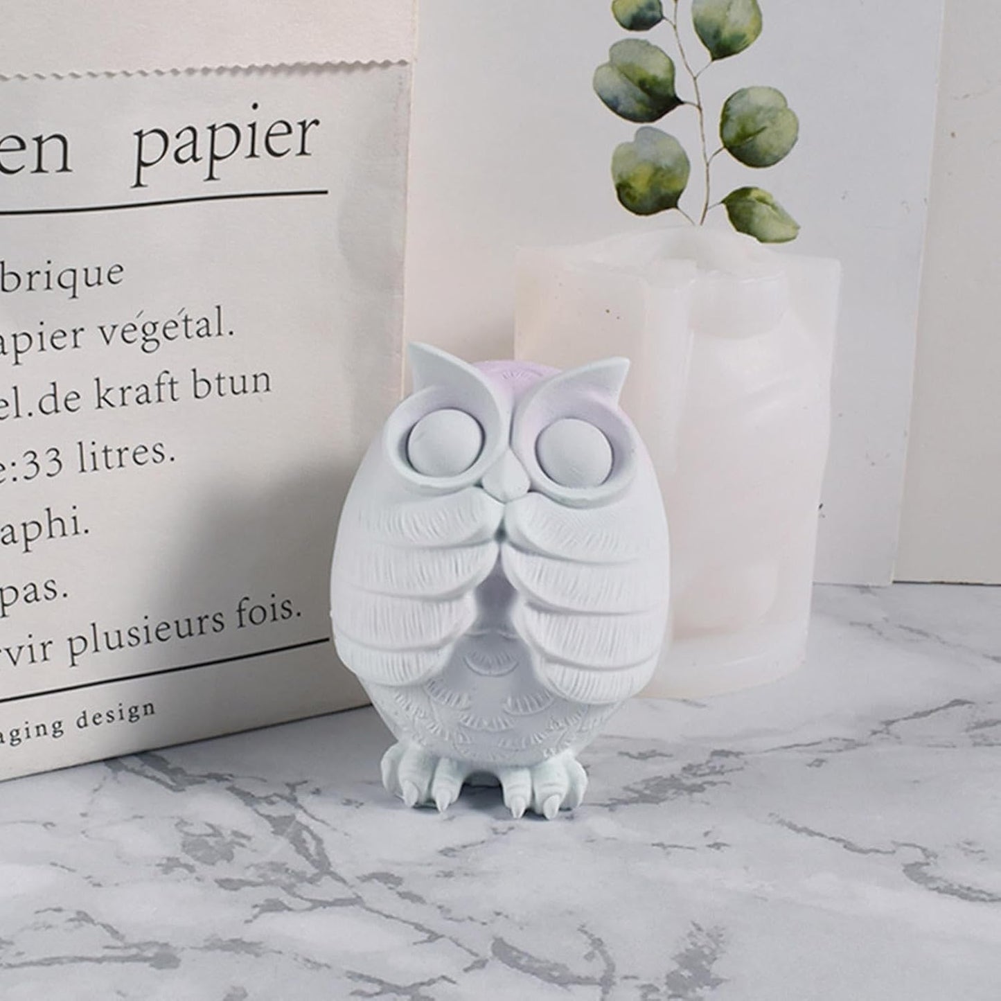 3D Owl Bird II WCM386
