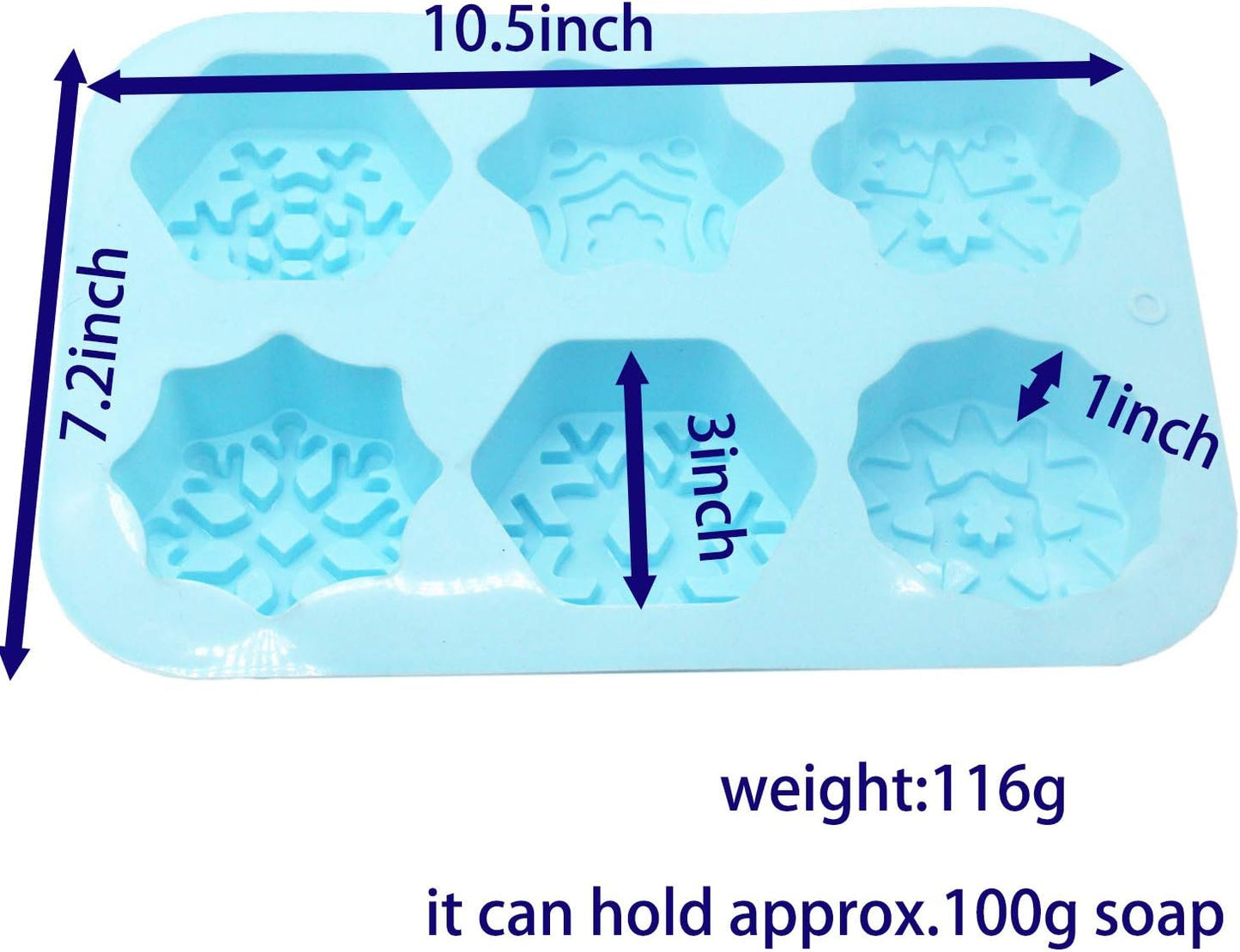 Snowflake Mould SSM068