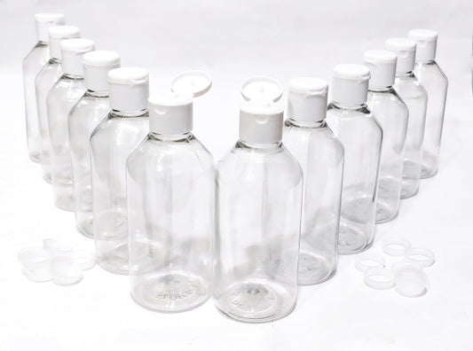 200ml Flip Top White Cap 25 pcs PM060