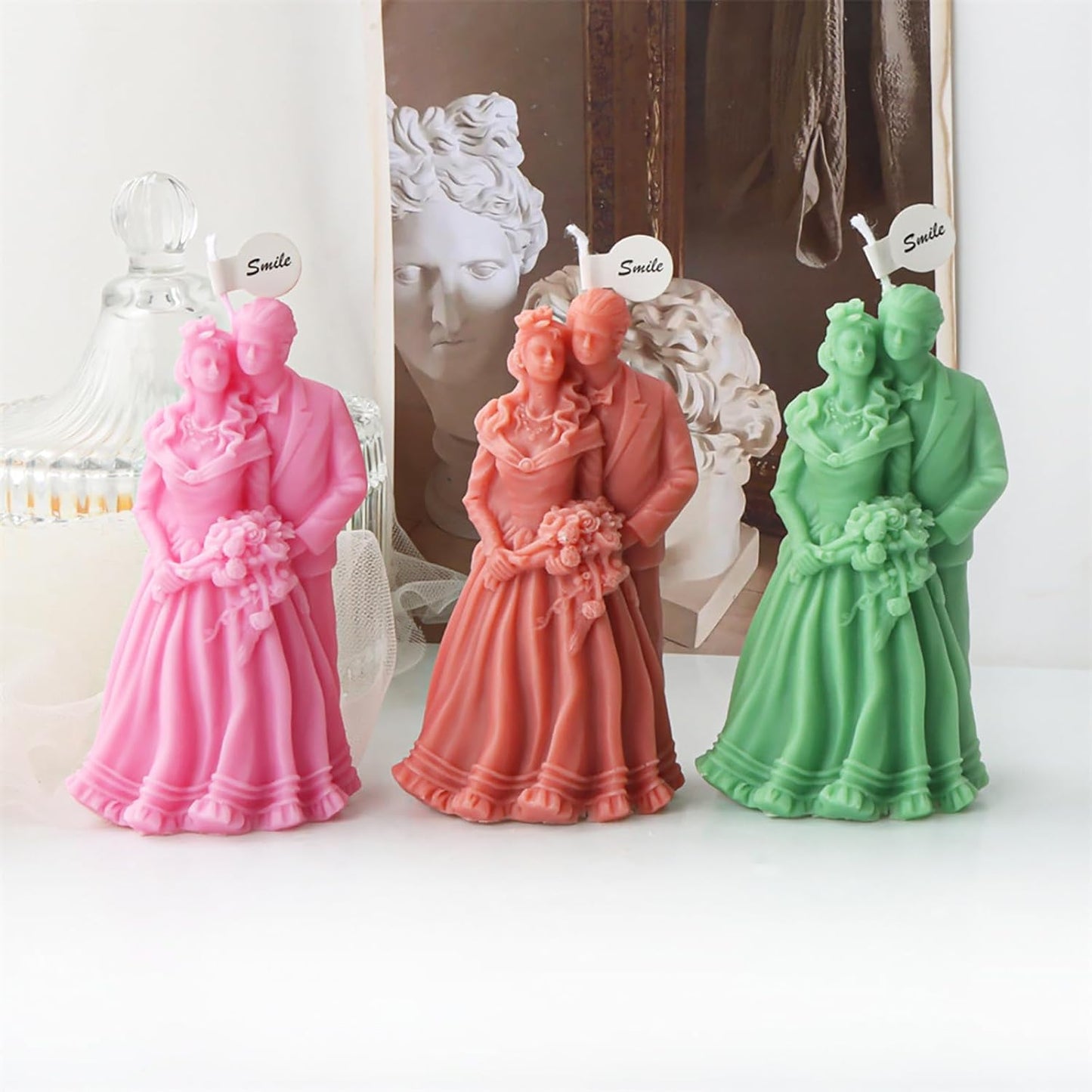 Groom and Bride Mold WCM671