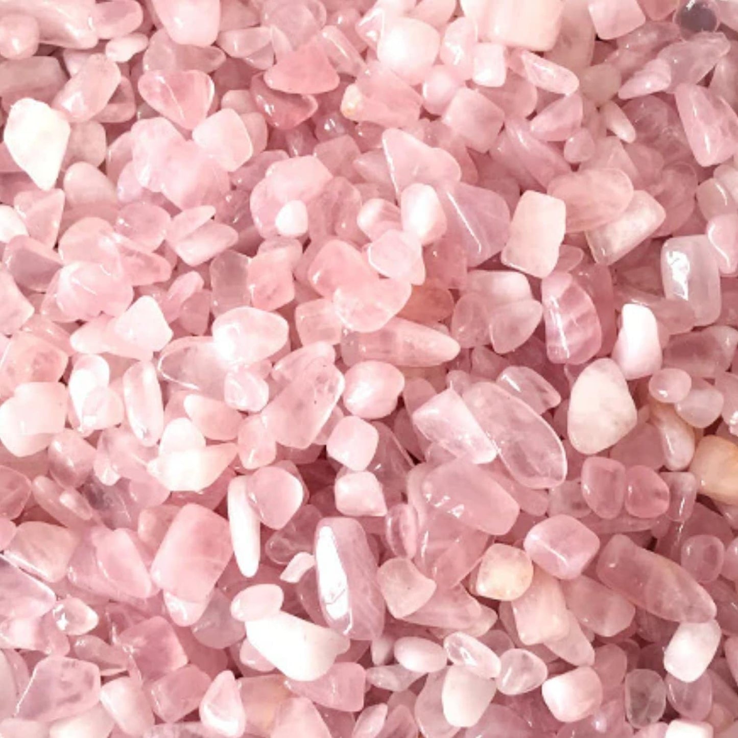 Natural Stone light Pink Rose Quartz AST010
