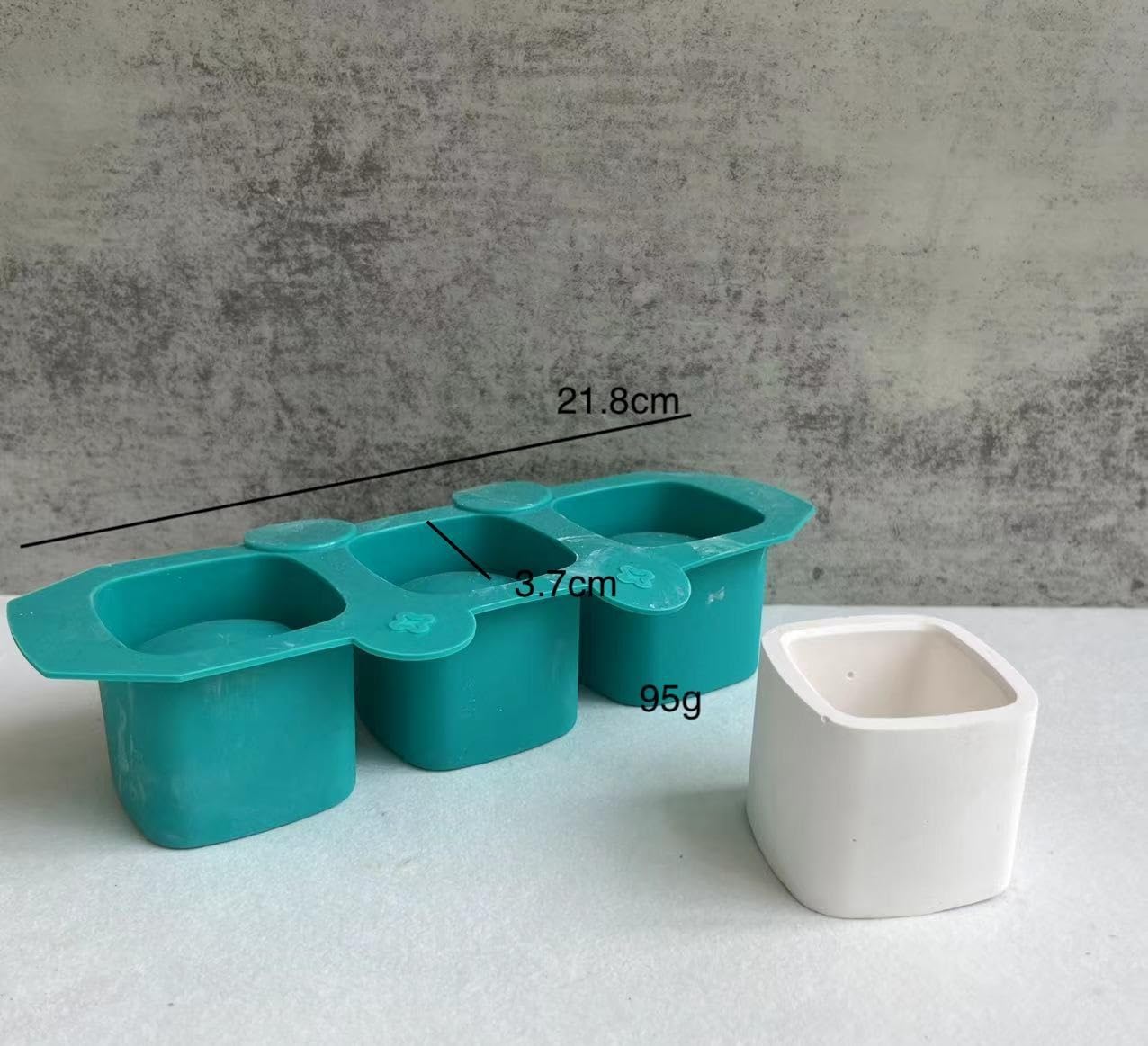Square Planter Mold WCM364