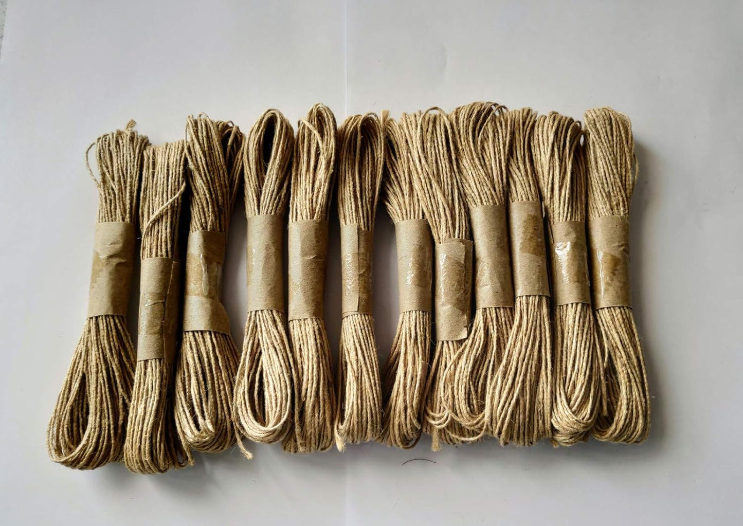 Brown Thin Jute Rope 10m Pack Of 4 PM271