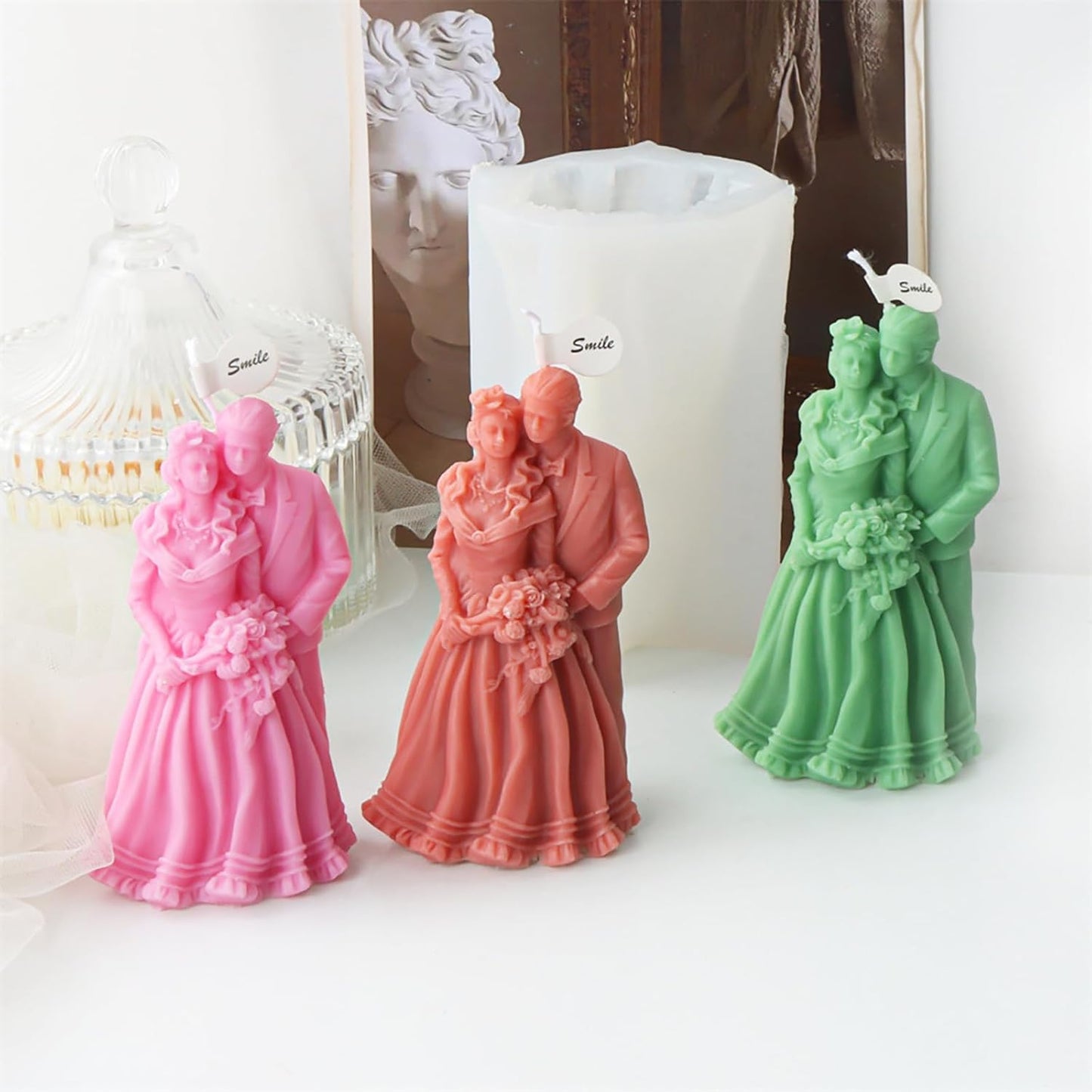 Groom and Bride Mold WCM671