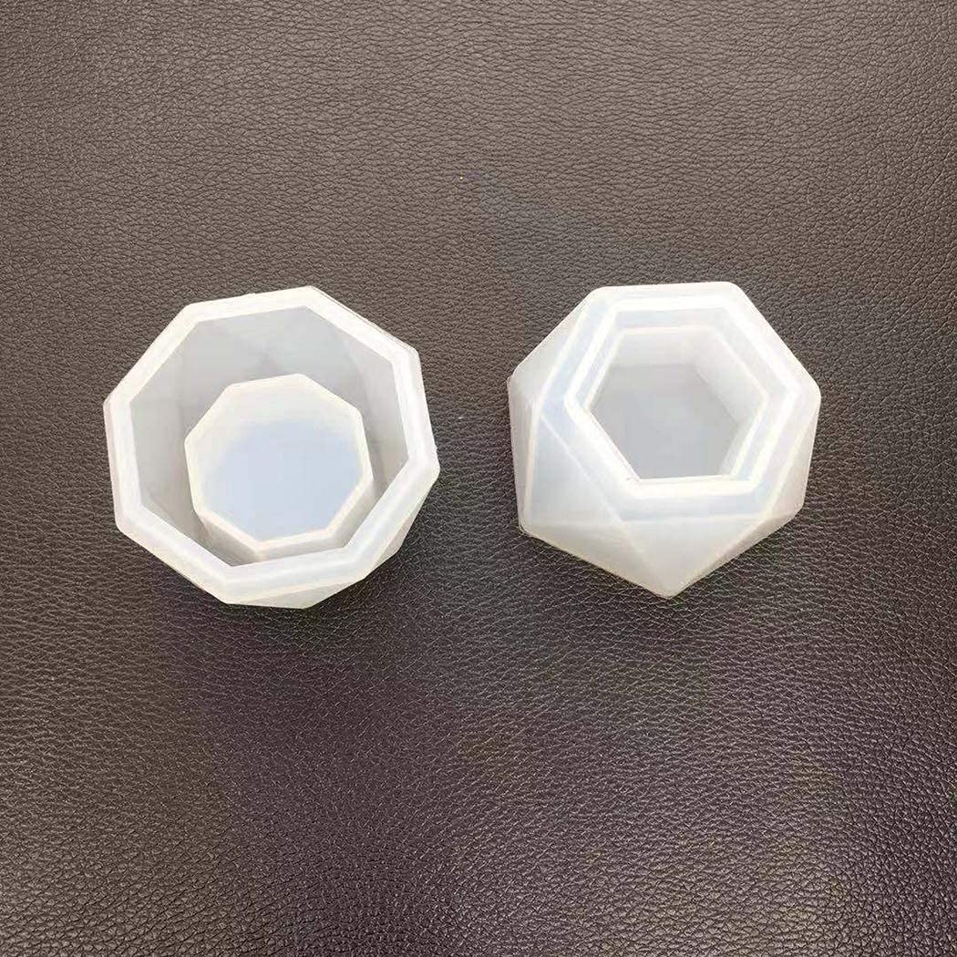 Octagon Pot / Candle Holder ( pack of 2 )ARM129