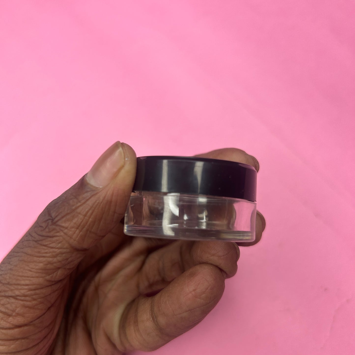 8g Acrylic Jar Black Cap PM010