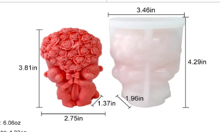 Rose Bear WCM655