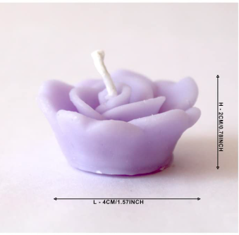 Floating Purple Rose Mold WCM547